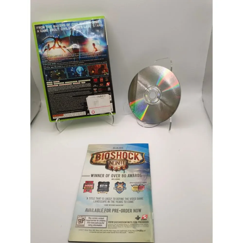 XCOM: Enemy Unknown (Xbox 360) CIB W/ Manual - Tested